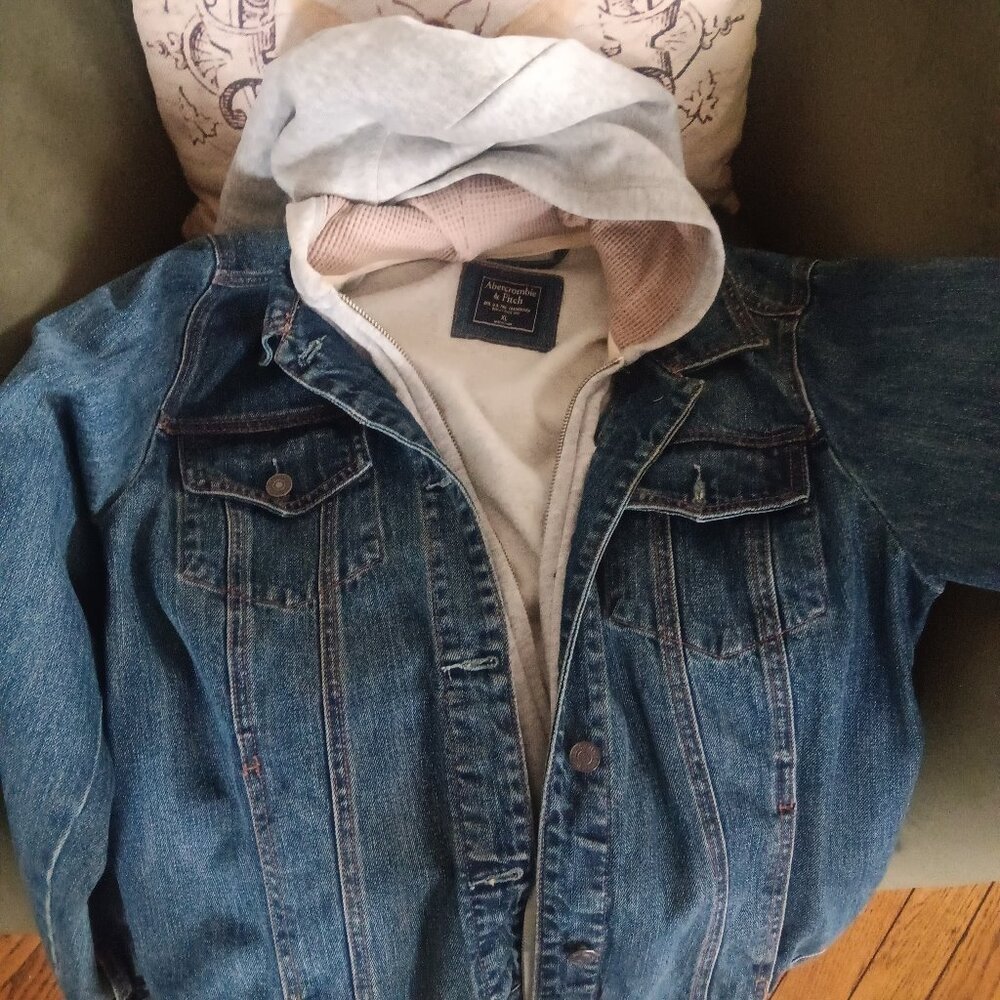 Abercrombie and fitch jean jacket